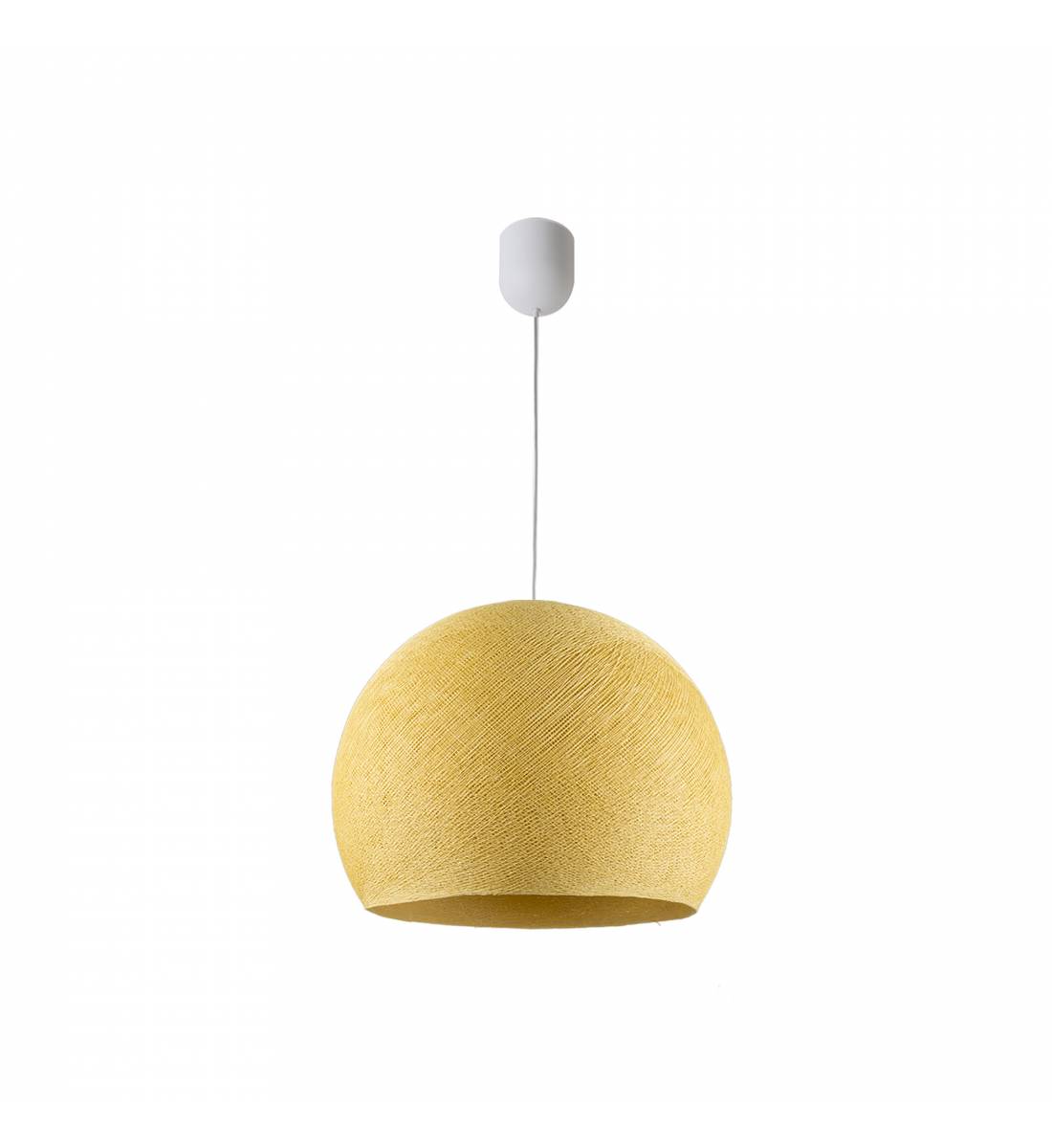 Simple pack mustard cupola - Single Pendant lamp - La Case de Cousin Paul