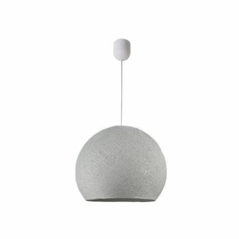 Simple pack pearl grey cupola - Single Pendant lamp - La Case de Cousin Paul