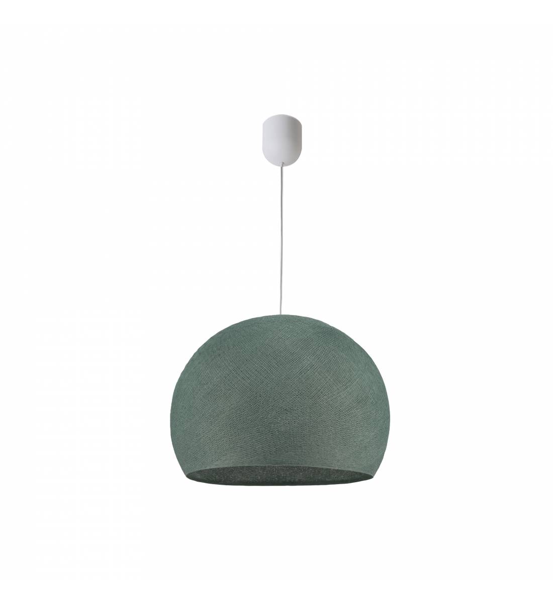 Simple pack green grey M cupola - Single Pendant lamp - La Case de Cousin Paul