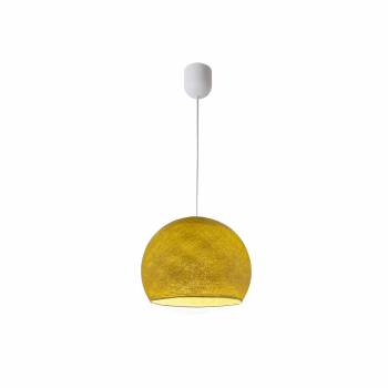 Simple mustard S cupola - Single Pendant lamp - La Case de Cousin Paul