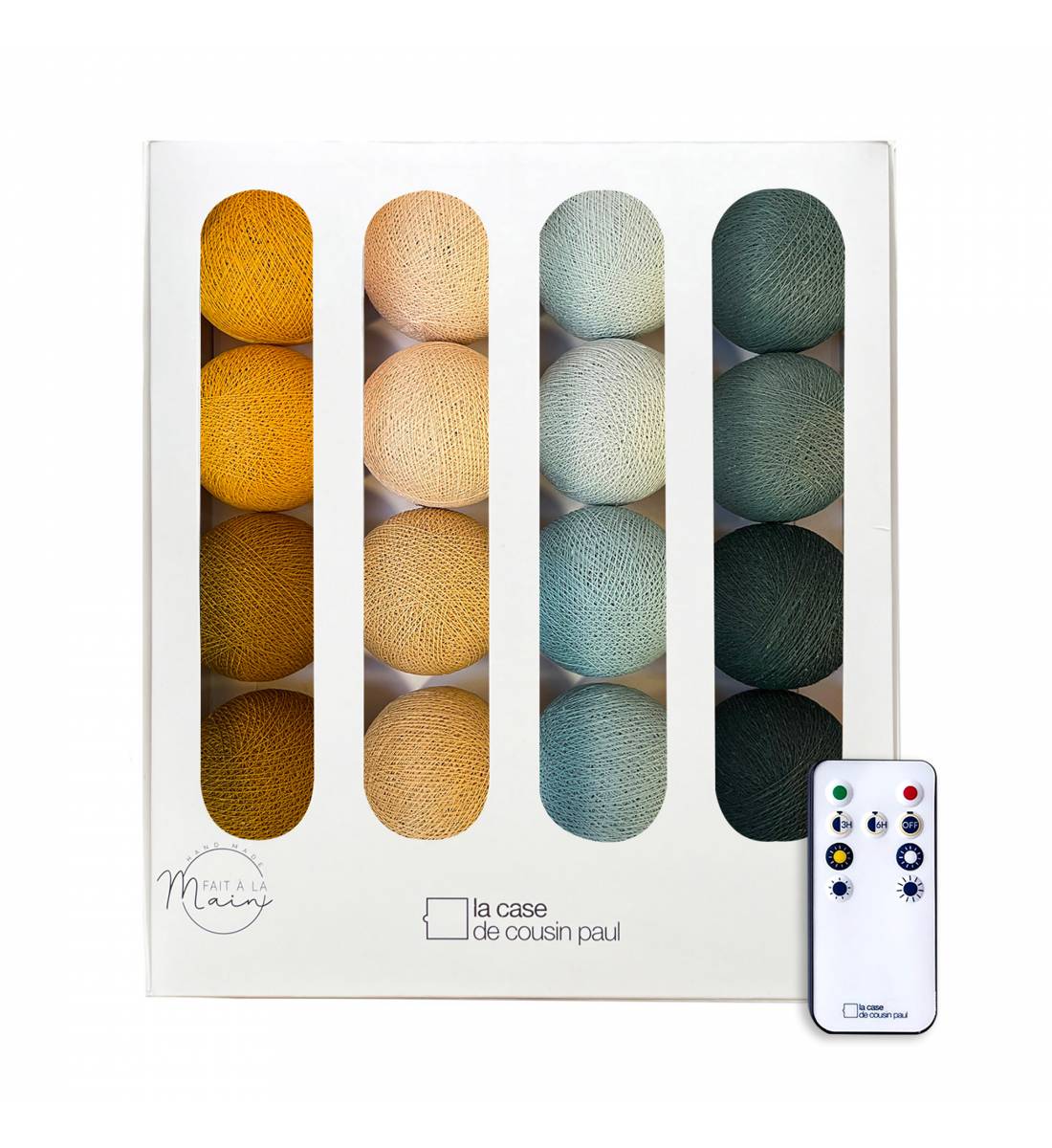 Le voyageur - LED string lights in gift boxes - La Case de Cousin Paul
