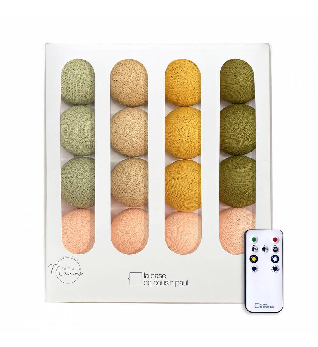 Vénus - Guirlande LED avec télécommande - Guirlandes LED télécommandées en coffrets - La Case de Cousin Paul
