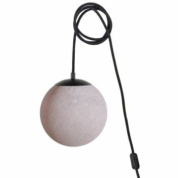 Mobile light APAPA - Linen - socket side switch - Mobile Light fixture - La Case de Cousin Paul