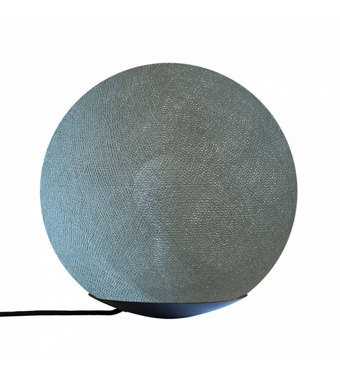 Tango, lampe à poser magnétique avec globe vert de gris 25cm - Lampe à poser - La Case de Cousin Paul