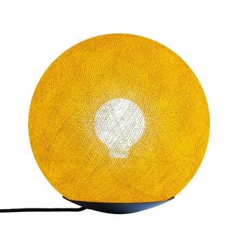 Tango, lampe à poser magnétique avec globe curry 25cm - Lampe à poser - La Case de Cousin Paul