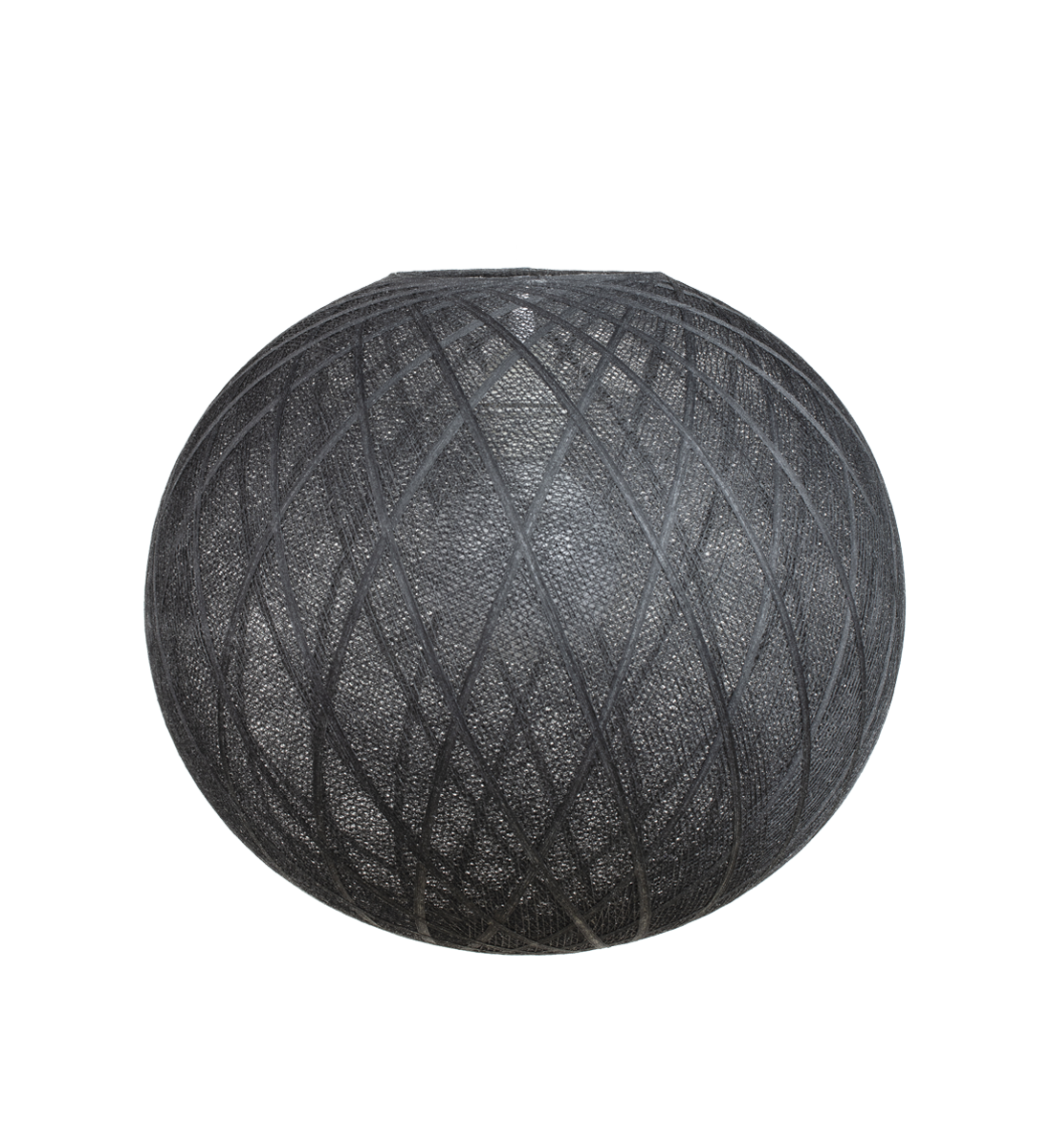 Globe Art déco noir - Abat-jour Art Déco - La Case de Cousin Paul