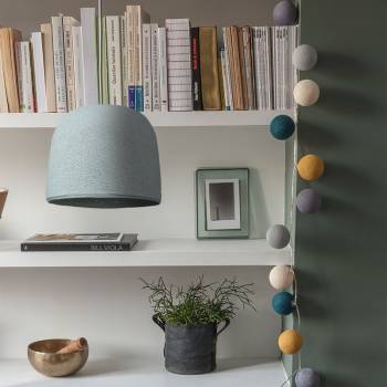 Cloche azure - Lampshades cloche - La Case de Cousin Paul