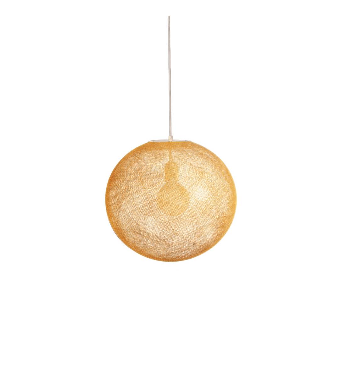 Globe Light Camel Ø 36cm - Abat-jour globe light - La Case de Cousin Paul