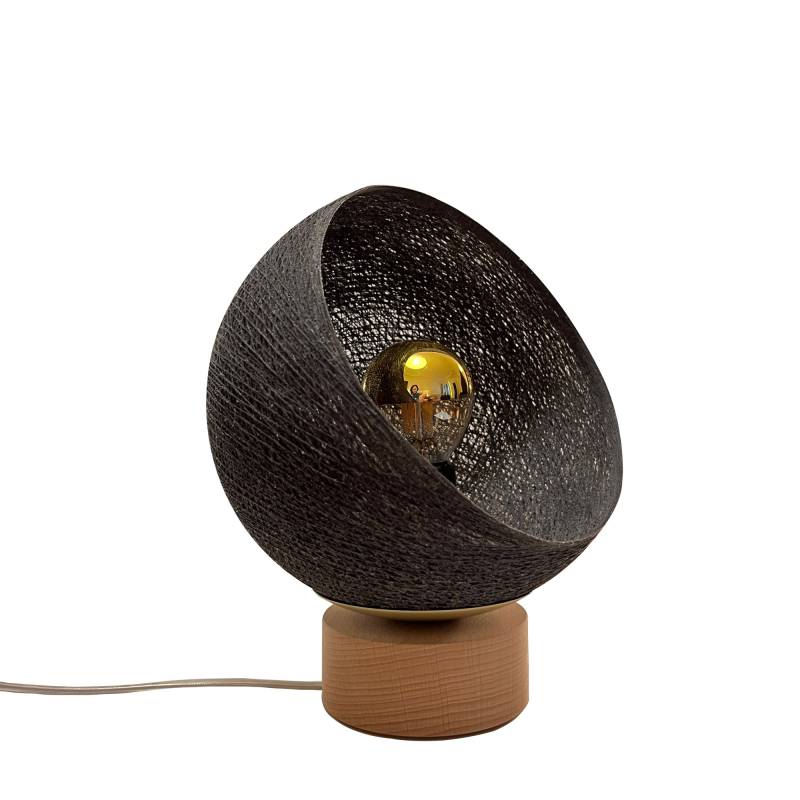 Bebop, Tischlampe mit Lampenschirm zu 360° drehbar, anthracite - Renoviert - Renoviert - La Case de Cousin Paul