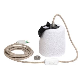 Applique magnet Swing blanc - Reconditionnée - Applique murale - La Case de Cousin Paul