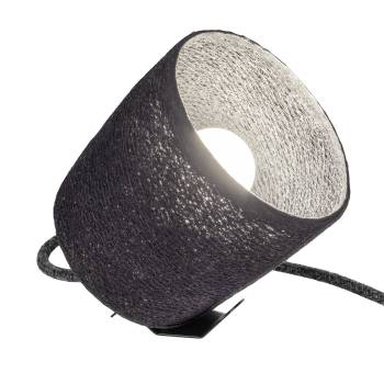 Muur licht 'Swing' Magnet Antraciet - Gerefurbisht - Wandlamp - La Case de Cousin Paul