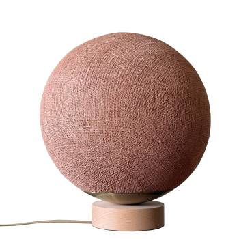 Bebop, lampe de table avec abat-jour à 360 degrés, nude 25cm - Tafellamp - La Case de Cousin Paul