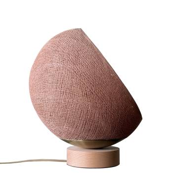 Bebop, lampe de table avec abat-jour à 360 degrés, nude 25cm - Tafellamp - La Case de Cousin Paul