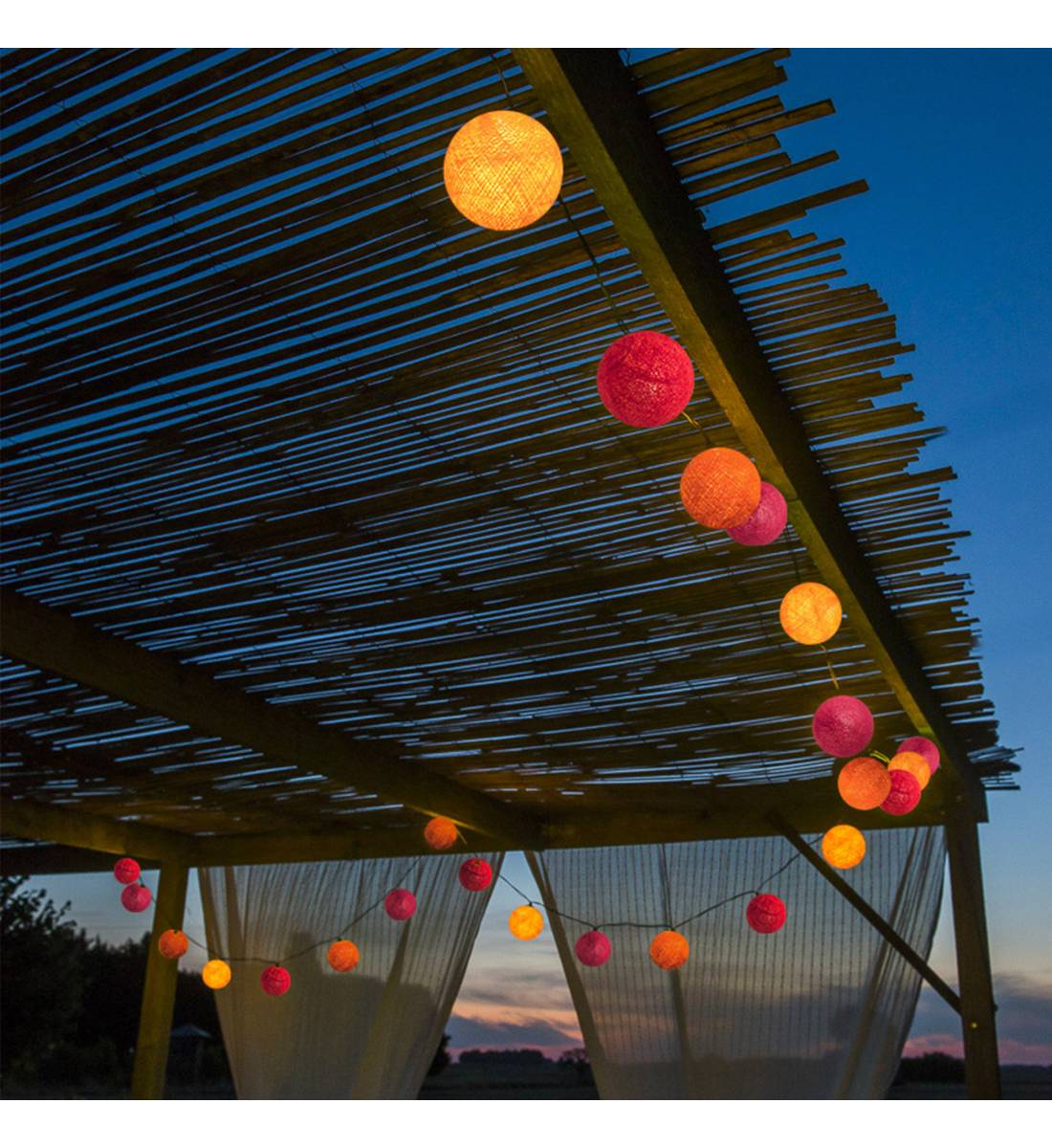 Guirnalda luminosa 24 bolas - Spritz - Interior y exterior - In & Outdoor - La Case de Cousin Paul