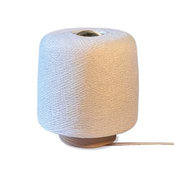 Madison Table Lamp - Upcycling - White - Upcycling - La Case de Cousin Paul