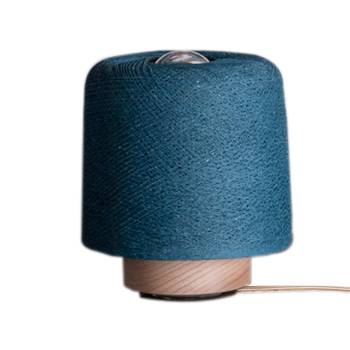 Madison Table Lamp - The Perfectly Imperfect - Peacock blue - Upcycling - La Case de Cousin Paul