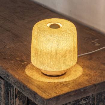 Madison Tafellamp - De Bijna Perfecten - Ecru - Upcycling - La Case de Cousin Paul