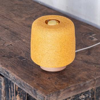 Lampe à poser Madison Camel - Upcycling - Upcycling - La Case de Cousin Paul