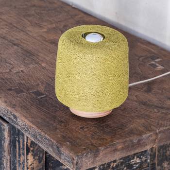 Lampe à poser Madison Kaki - Upcycling - Upcycling - La Case de Cousin Paul