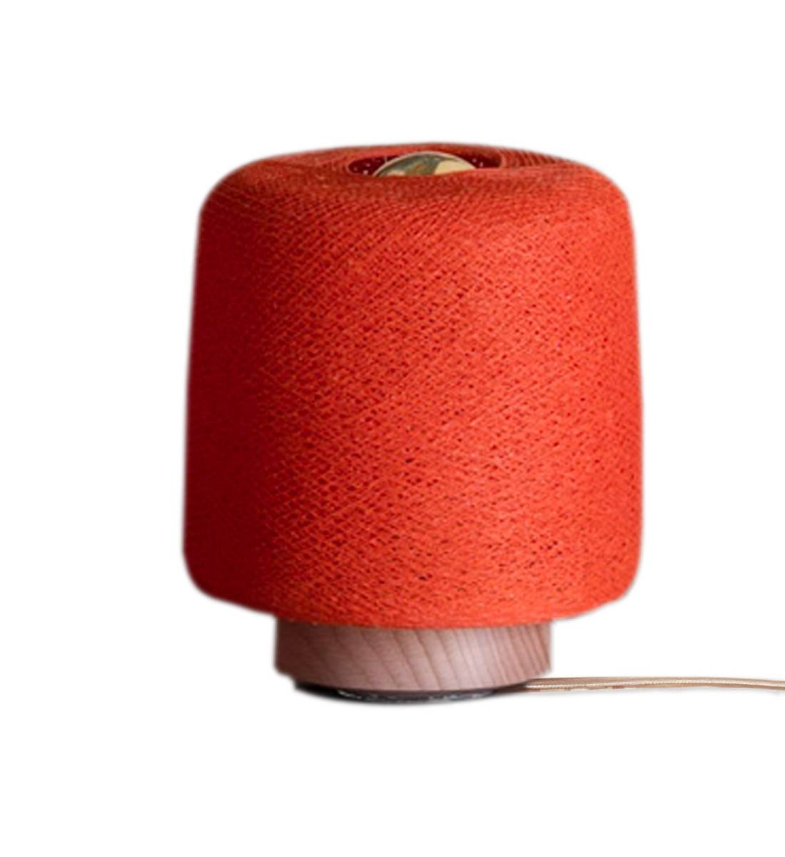 Lampe à poser Madison Orange Fifty - Upcycling - Upcycling - La Case de Cousin Paul
