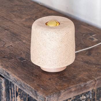 Lampe à poser Madison Sable - Upcycling - Upcycling - La Case de Cousin Paul