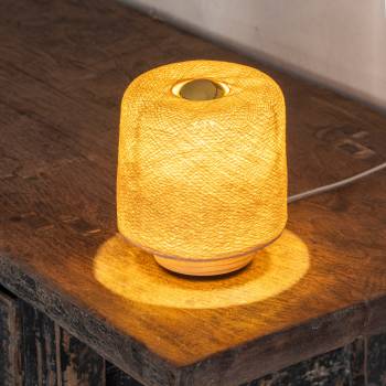 Lampe à poser Madison Sable - Upcycling - Upcycling - La Case de Cousin Paul