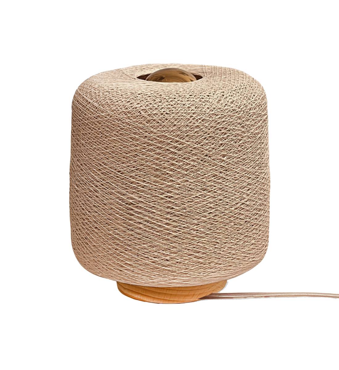 Lampe à poser Madison Sable - Upcycling - Upcycling - La Case de Cousin Paul