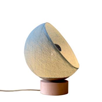 Bebop, lampe de table avec abat-jour à 360 degrés, azur 17cm - Lampe à poser - La Case de Cousin Paul