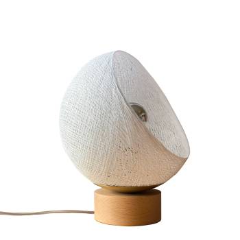 Bebop, adjustable table lamp with globe white 17cm - Table lamp - La Case de Cousin Paul