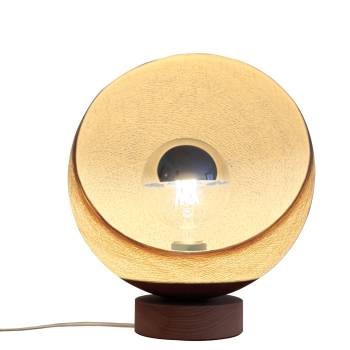 Bebop, lampe de table avec abat-jour à 360 degrés, écru 25cm - Tischlampe - La Case de Cousin Paul