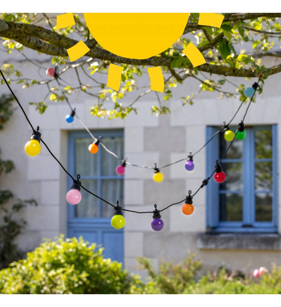 Vorverkauf Bahia Solar – Lichterkette Outdoor – 5 m - Solar Lichterketten Outdoor - La Case de Cousin Paul