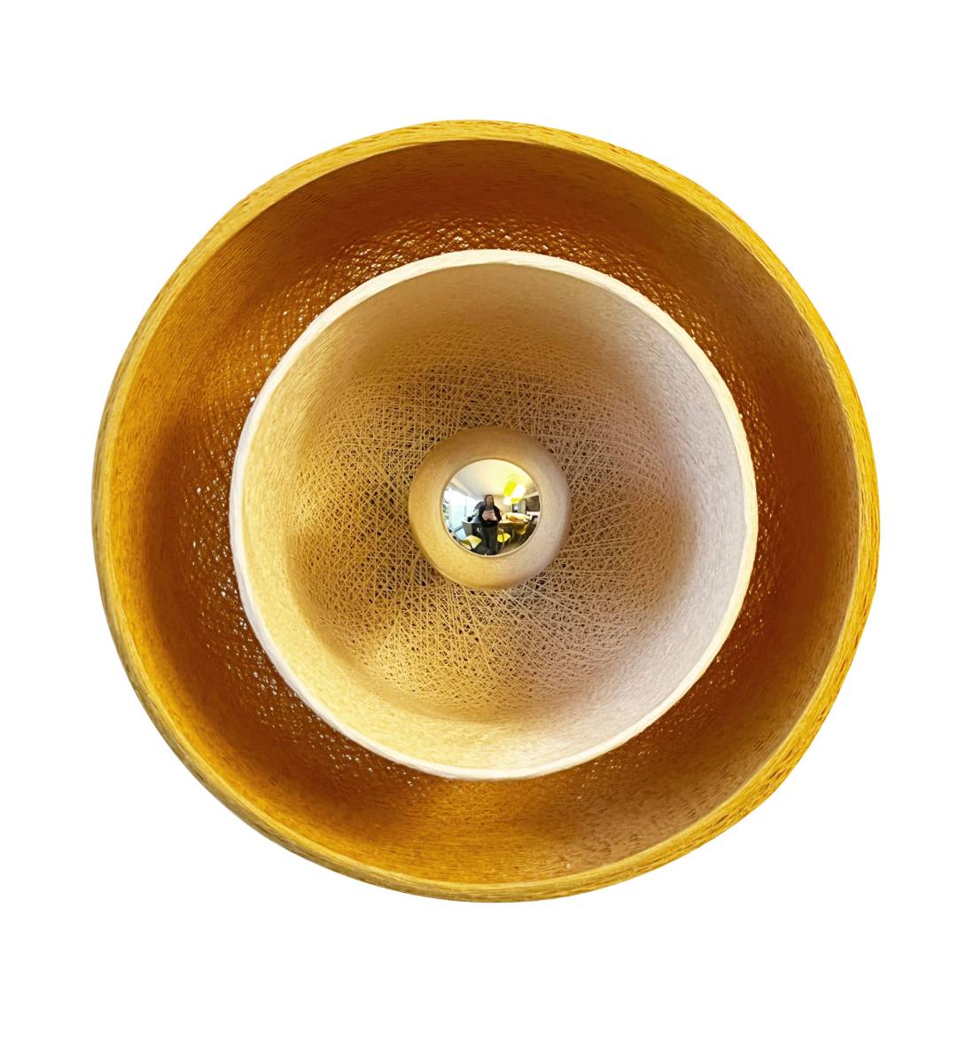 Magnetische Tulipe wandlamp – Camel en Ecru - Wandlamp - La Case de Cousin Paul