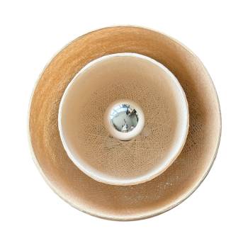 Magnetische Wandleuchte Tulipe – Sand und Ecru - Wandleuchte - La Case de Cousin Paul