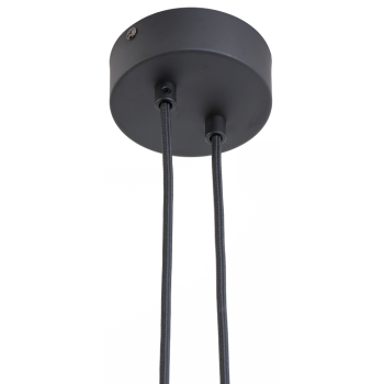Colgante 2 gris antracita mate - Accesorios para lamparas - La Case de Cousin Paul