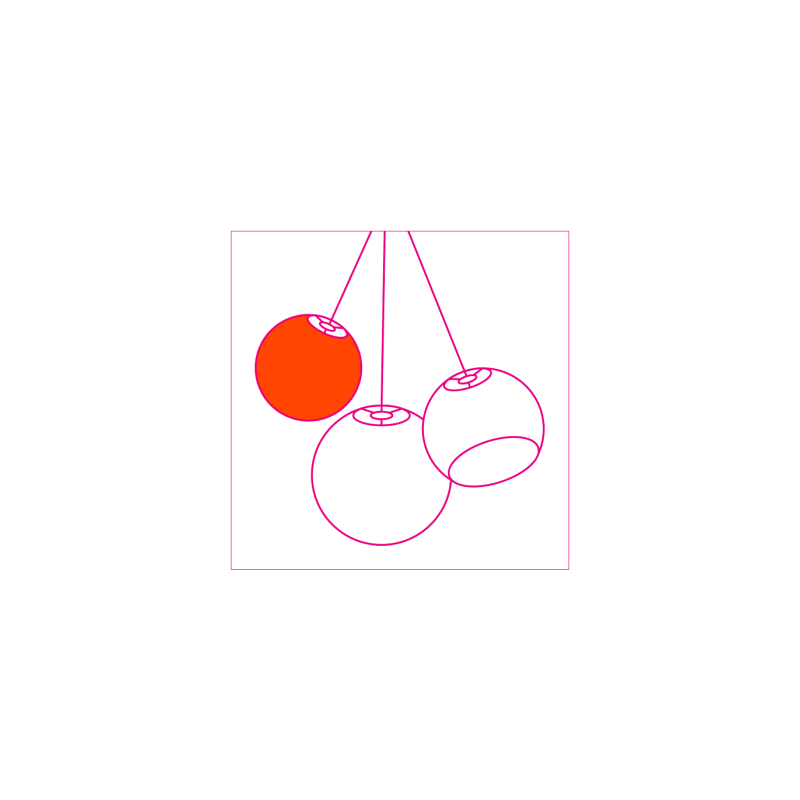 globes composer (double hanging) - Composer - La Case de Cousin Paul
