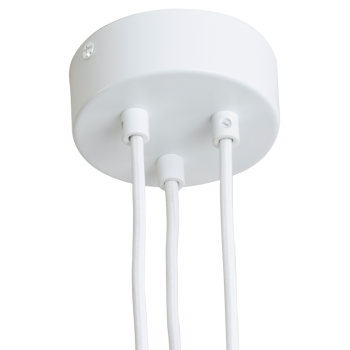 Aufhängung 3 mattweiβer - Zubehör für Leuchten - La Case de Cousin Paul