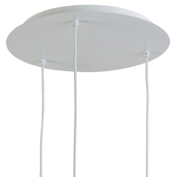 Ceiling fixture 3 matte white - Ceiling light 3 - La Case de Cousin Paul