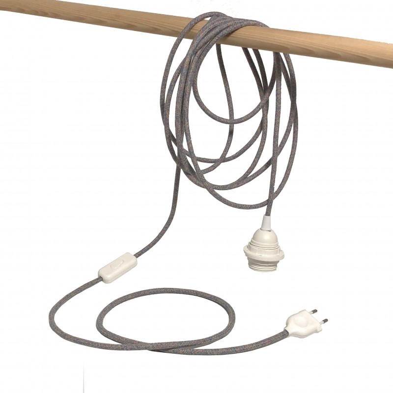Mobile hanging fixture "chinée pastel" Mobile hanging fixture "chinée pastel"