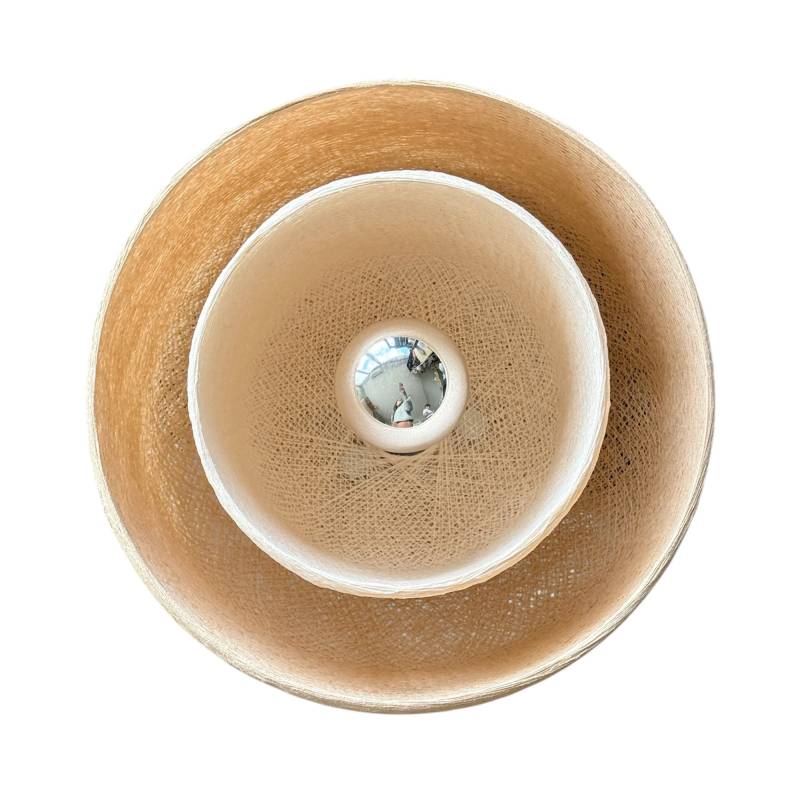 Tulip wall light - sand and ecru - Refurbished - Refurbished - La Case de Cousin Paul Tulip wall light - sand and ecru - Refurbished - Refurbished - La Case de Cousin Paul