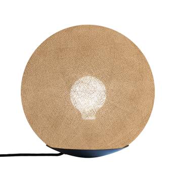 Tango, Magnetic table lamp with globe Sand 25cm - Refurbished - Table lamp - La Case de Cousin Paul
