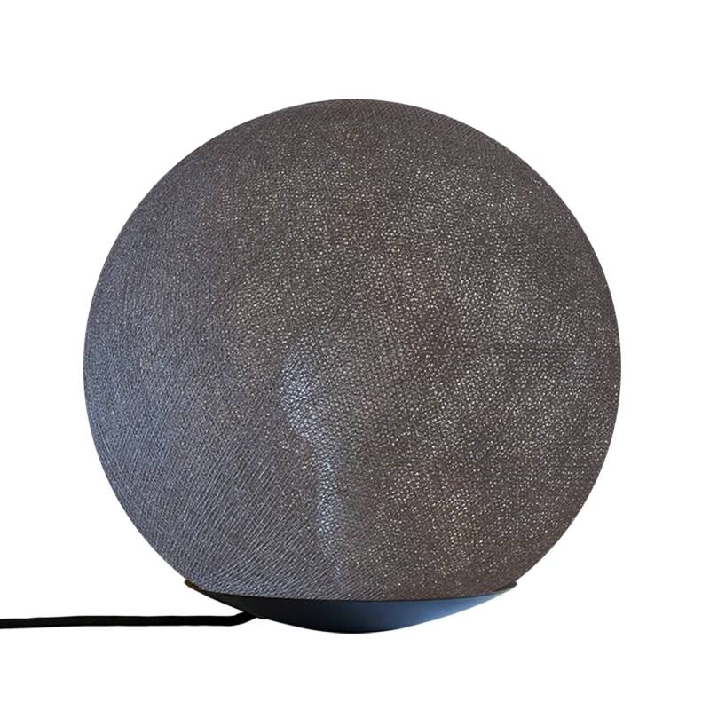 Tischlampe Tango magnetisch mit Globe Anthrazitgrau 25cm - Renoviert - Tischlampe - La Case de Cousin Paul Tischlampe Tango magnetisch mit Globe Anthrazitgrau 25cm - Renoviert - Tischlampe - La Case de Cousin Paul