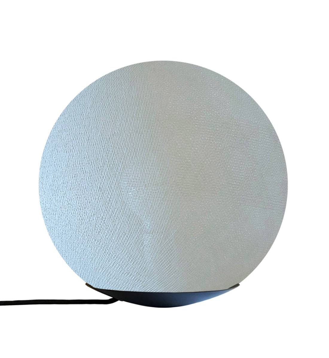 Tischlampe Tango magnetisch mit Globe Azurblau 25cm - Renoviert - Tischlampe - La Case de Cousin Paul
