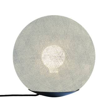 Tischlampe Tango magnetisch mit Globe Azurblau 25cm - Renoviert - Tischlampe - La Case de Cousin Paul