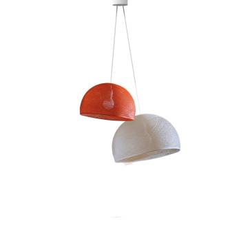 Dubbel lamp Koepellampen Orange Fifty - ecru - Dubbel lamp ballampen - La Case de Cousin Paul