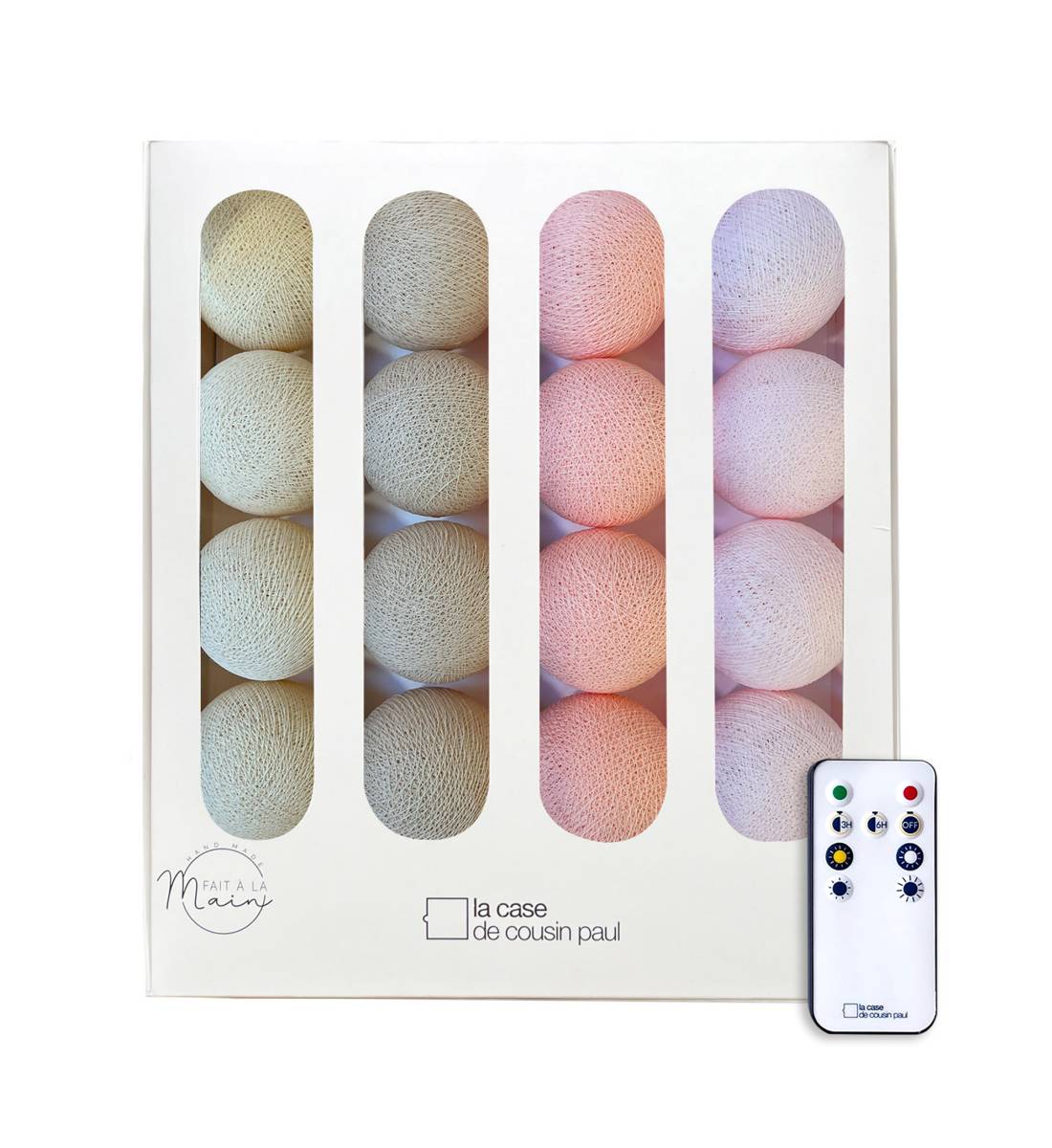L'Olympia - Refurbished - LED string lights in gift boxes - La Case de Cousin Paul