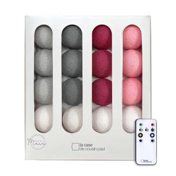 Les Demoiselles - Guirlande LED avec télécommande - Reconditionnée - Guirlandes LED télécommandées en coffrets - La Case de C...