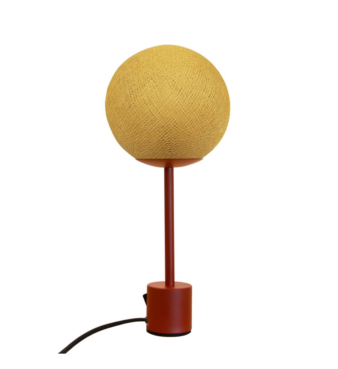 Terracotta-Lampe APAPA - Miel - Lampe Apapa - La Case de Cousin Paul