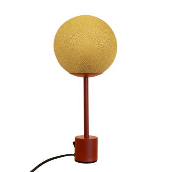 Terracotta-Lampe APAPA - Miel - Lampe Apapa - La Case de Cousin Paul
