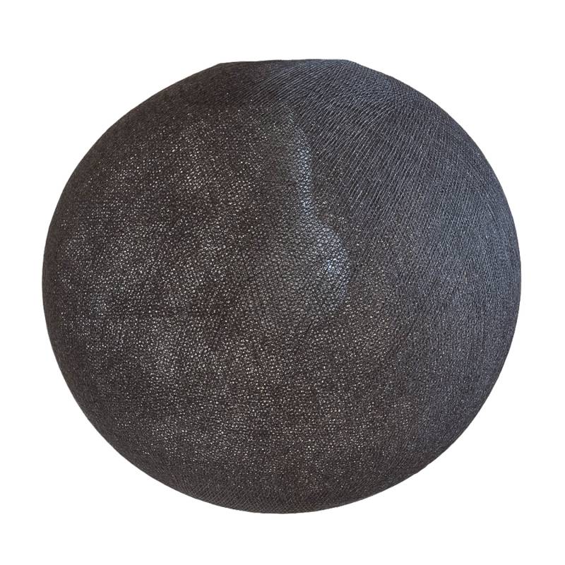 Globus Anthrazitgrau Ø67cm - Renoviert - Renoviert - La Case de Cousin Paul