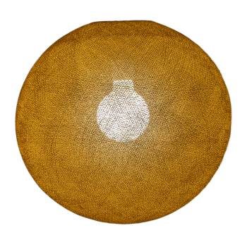Abat-jour Globe Tabac Ø67cm - Reconditionné - Les reconditionnés - La Case de Cousin Paul